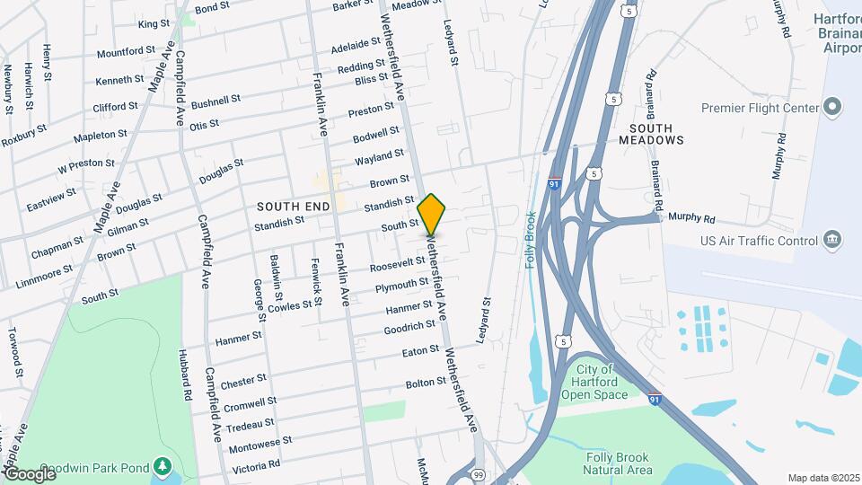 755 Wethersfield Ave Map and Location Details