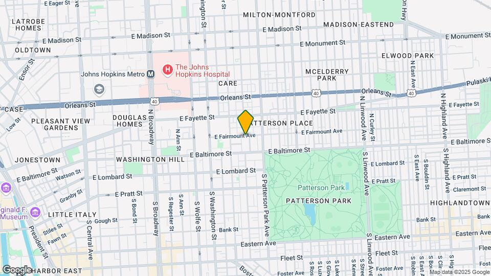 2135 E Fairmount Ave Map and Location Details