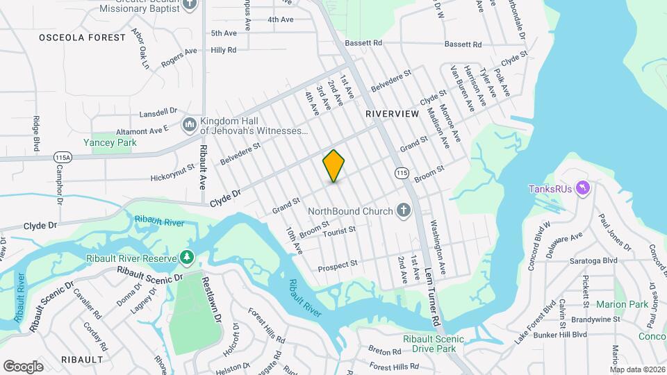 2240 Grand St Map and Location Details