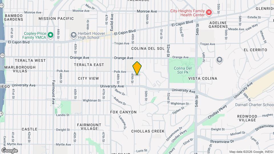 4064 Winona Ave, Unit 4064 Map and Location Details