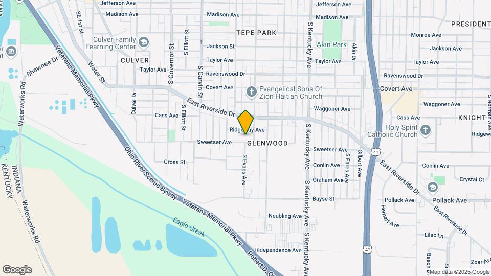 732 Sweetser Ave Map and Location Details