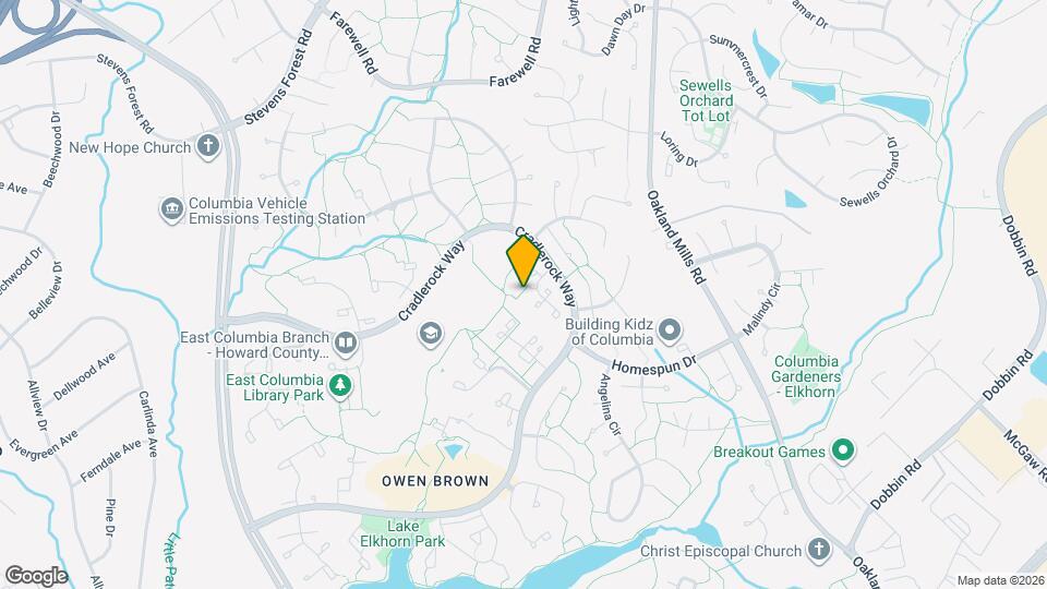 6974 Knighthood Ln Map and Location Details