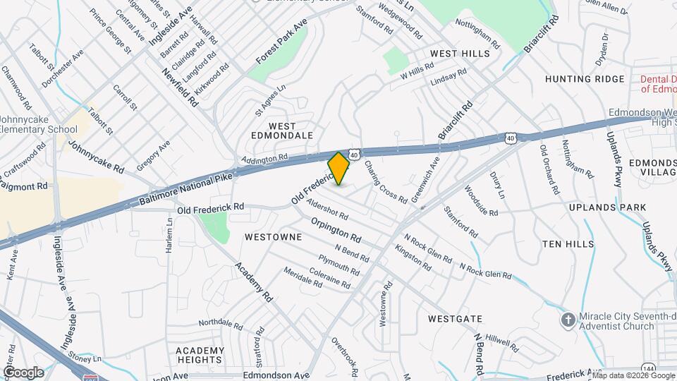 809 Braeside Rd Map and Location Details