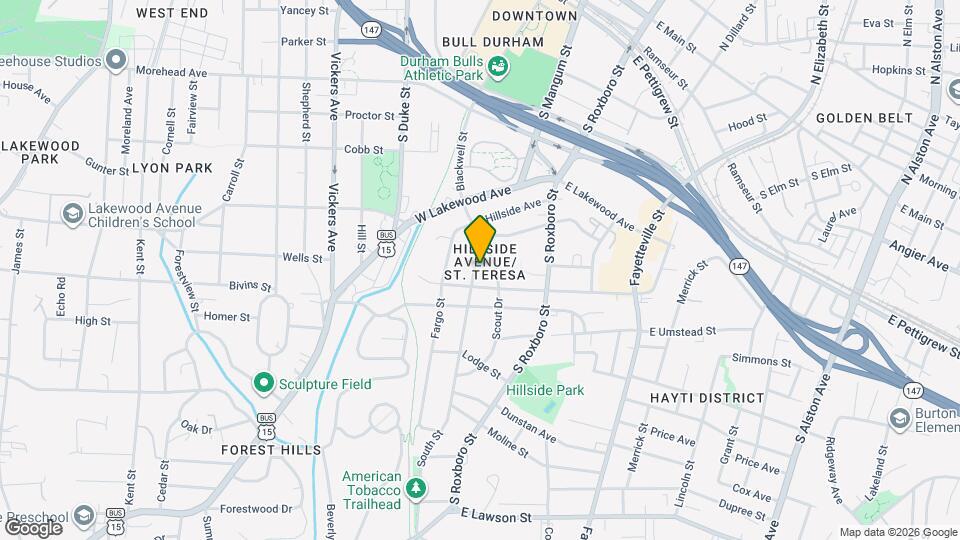 911 South St Map and Location Details