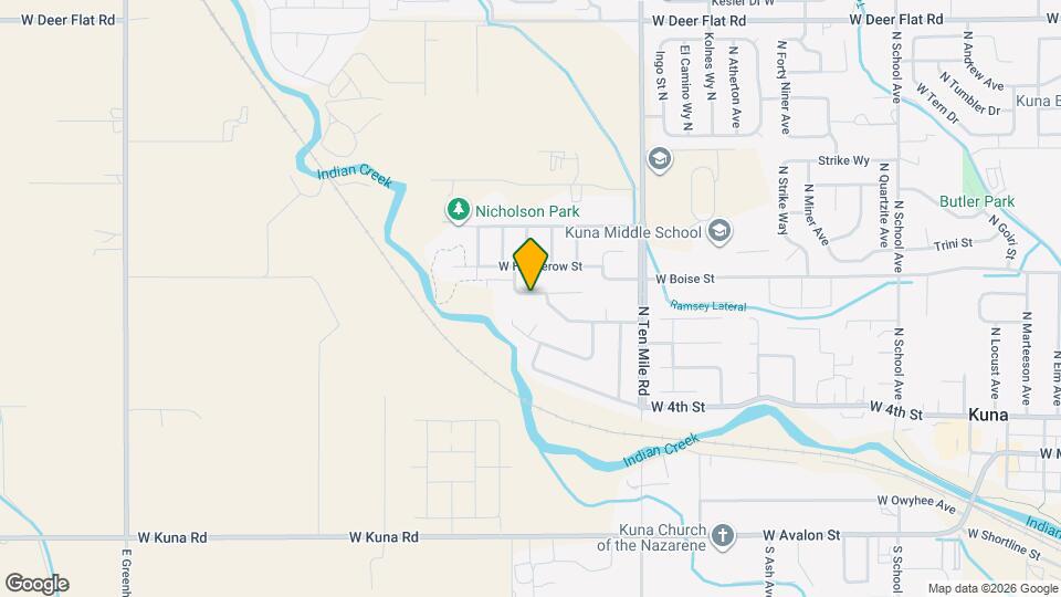 1915 W Mulhuland Ct Map and Location Details