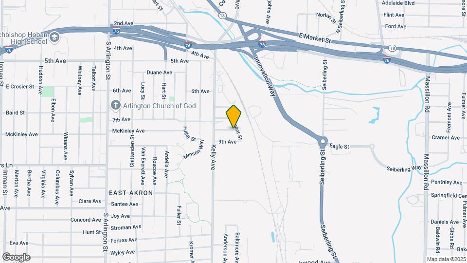 1360 8th Ave Map and Location Details