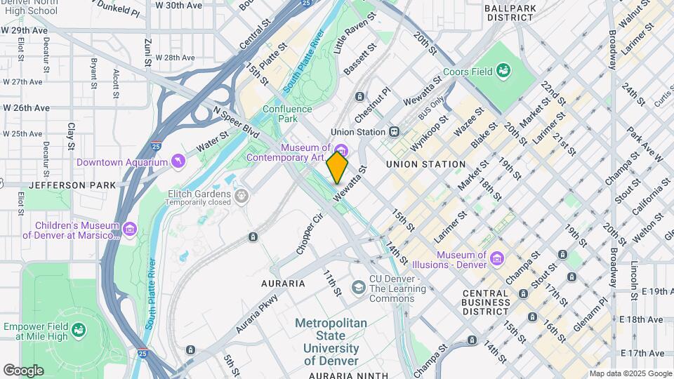 Waterside Lofts Map and Location Details