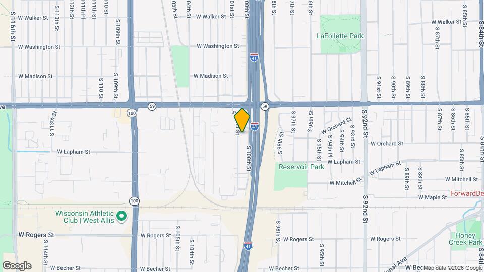 1502-1504 S 101st St Map and Location Details