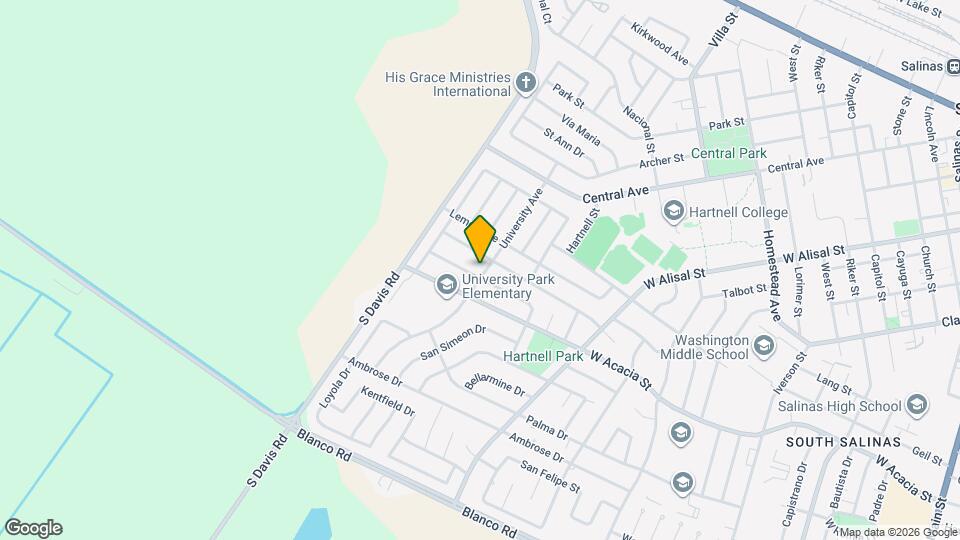 818-820 University Ave Map and Location Details