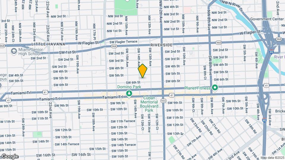 1355 SW 6th St Mapa y Detalles de la Ubicación