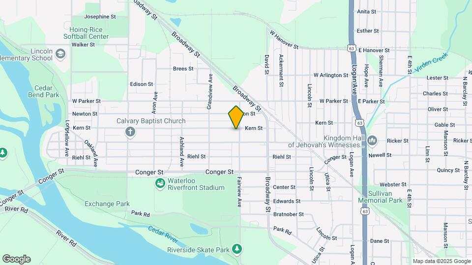 917 Fairview Ave Mapa y Detalles de la Ubicación