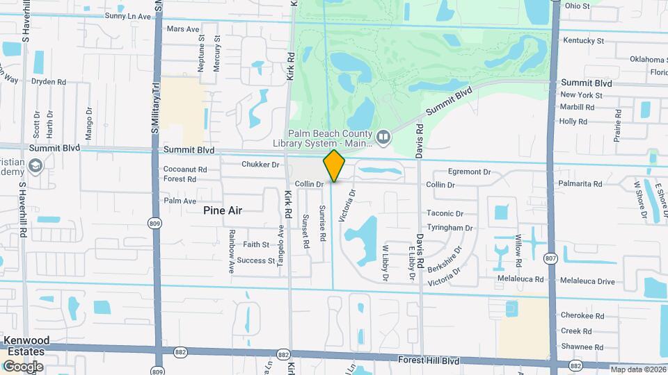 3940 Victoria Dr Map and Location Details