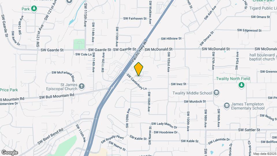 10793 SW Canterbury Ln, Unit 104 Map and Location Details