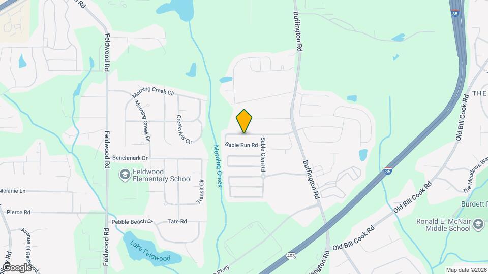 3022 Sable Run Rd Mapa y Detalles de la Ubicación