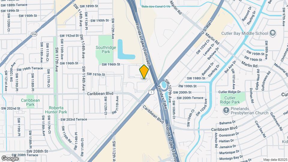 10900 SW 196th St Map and Location Details
