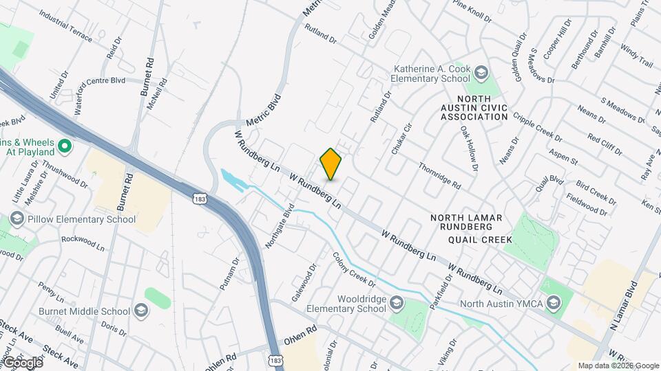 1804 W Rundberg Ln, Unit A-222 Map and Location Details