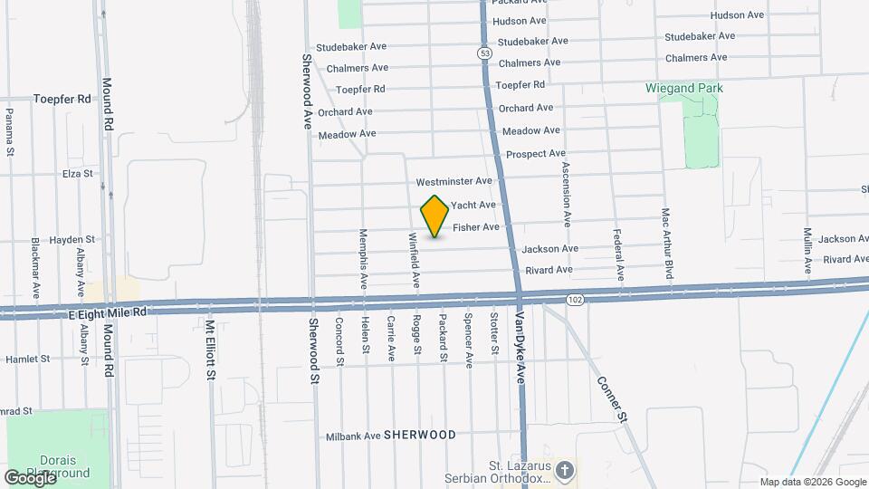 7245 Jackson Ave Map and Location Details