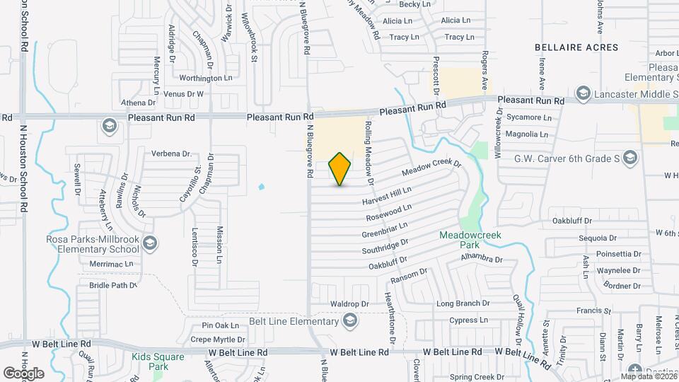 1334 Meadow Creek Dr Map and Location Details