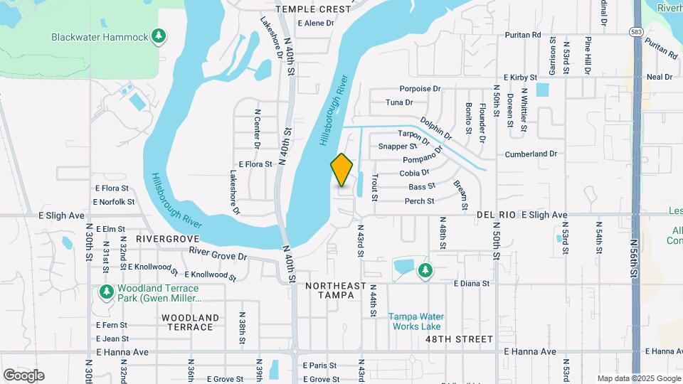 7145 E Bank Dr Map and Location Details