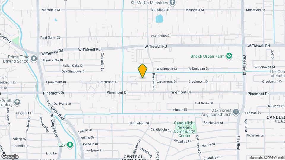 5302 Kindred Gdn Ln Map and Location Details