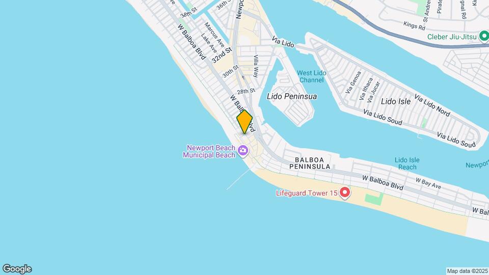 2212 W Oceanfront Map and Location Details