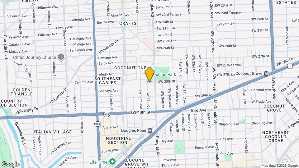 2815 SW 37th Ct, Unit Efficiency Map and Location Details