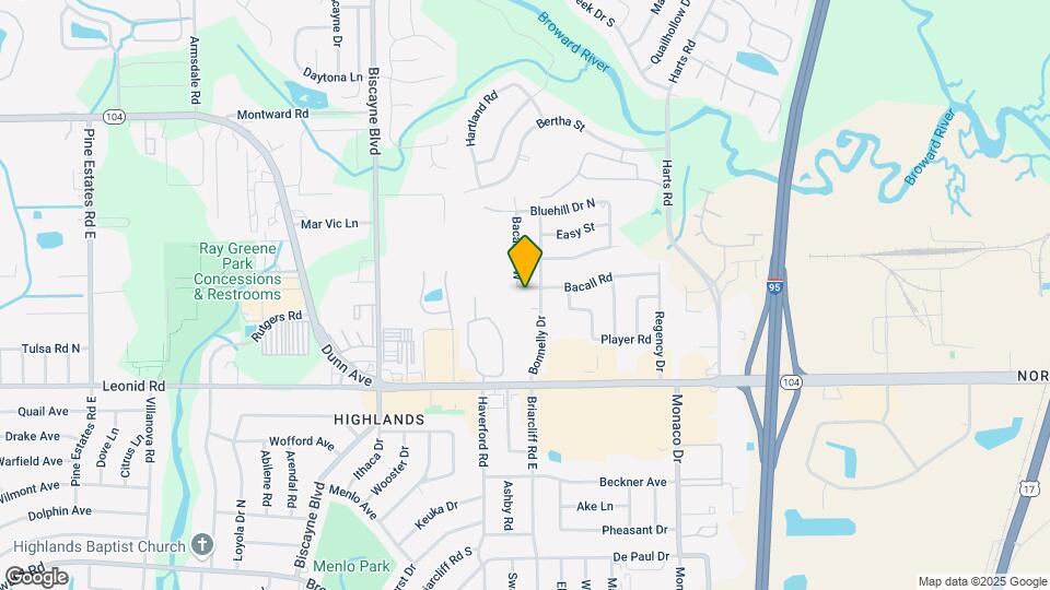 1212 Bacall Rd Map and Location Details