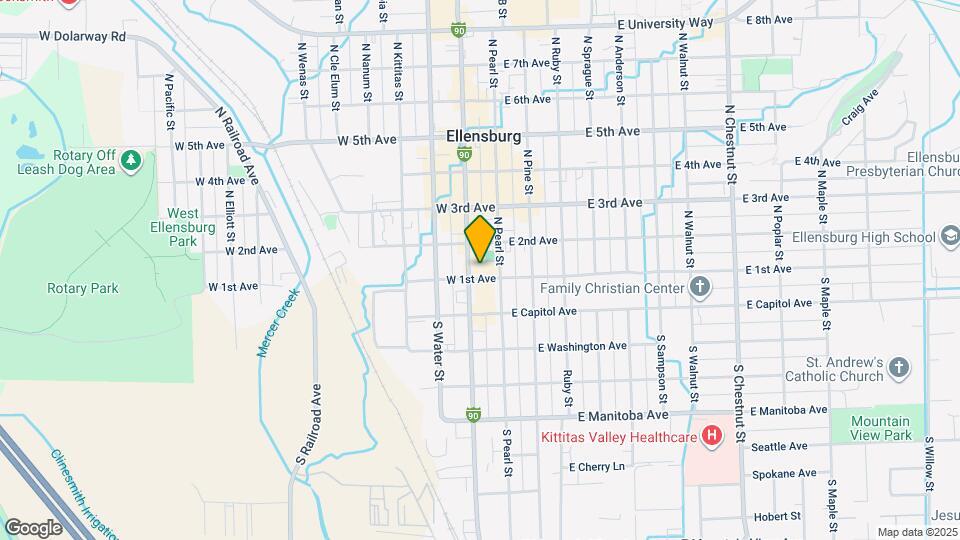 100 N Main St, Unit 3 Map and Location Details