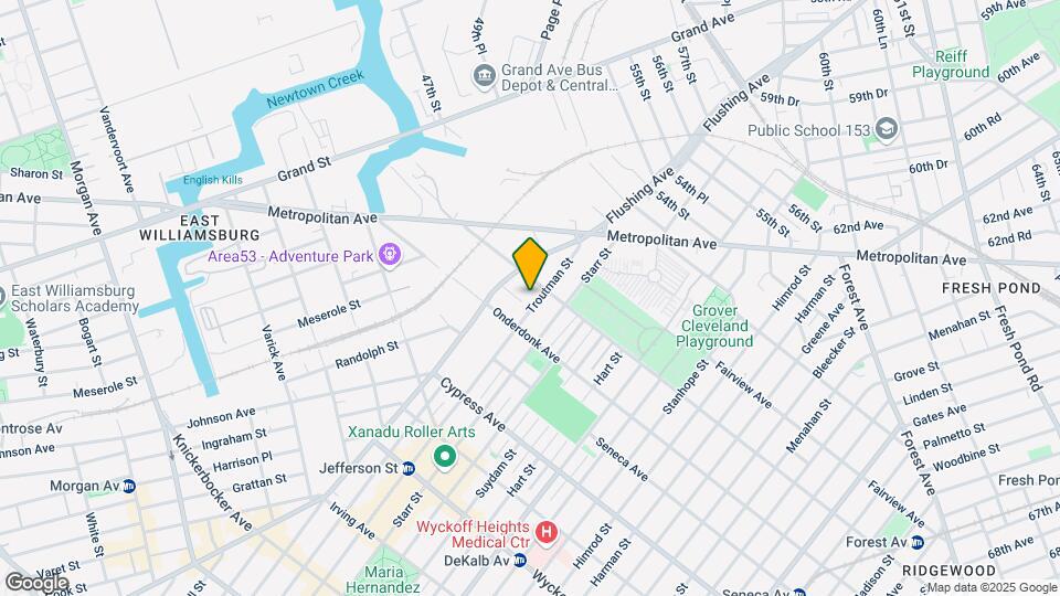 1879 Troutman St Mapa y Detalles de la Ubicación