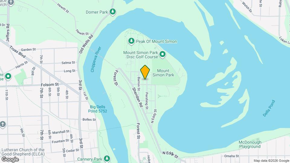 1206 Pershing St Mapa y Detalles de la Ubicación