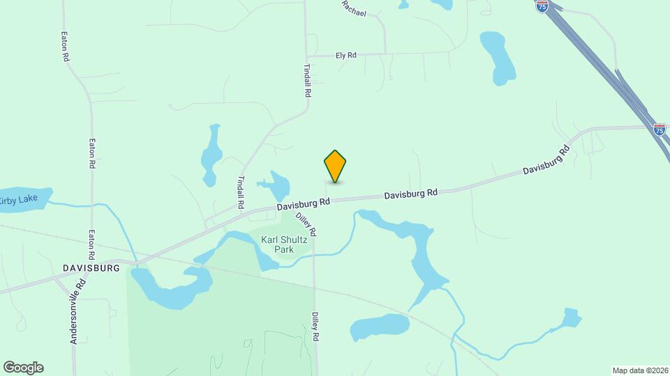 11914 Davisburg Rd Map and Location Details