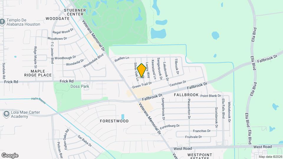 10515 Berclair Dr Map and Location Details