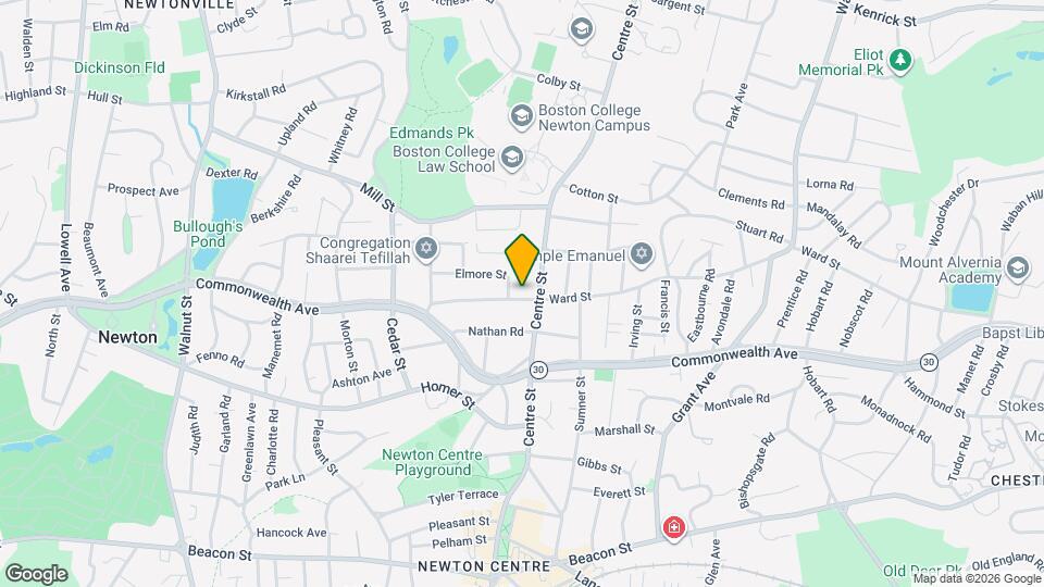 487 Ward St Map and Location Details