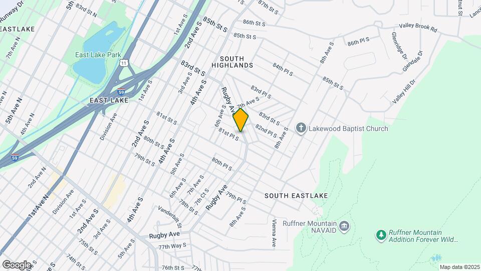 8144 Rugby Ave Mapa y Detalles de la Ubicación