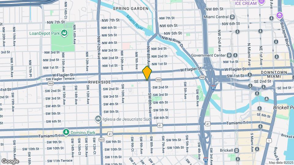 120 SW 8th Ave Map and Location Details
