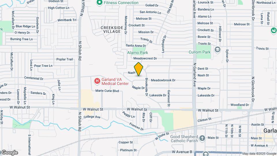 1617 Meadowbrook Dr Map and Location Details