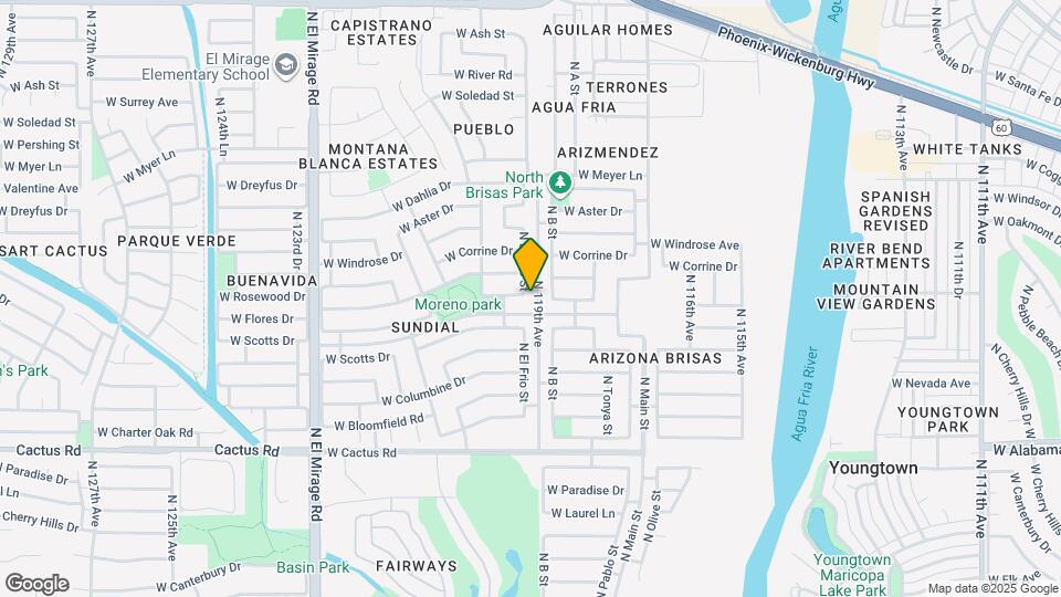 12709 N El Frio St Map and Location Details