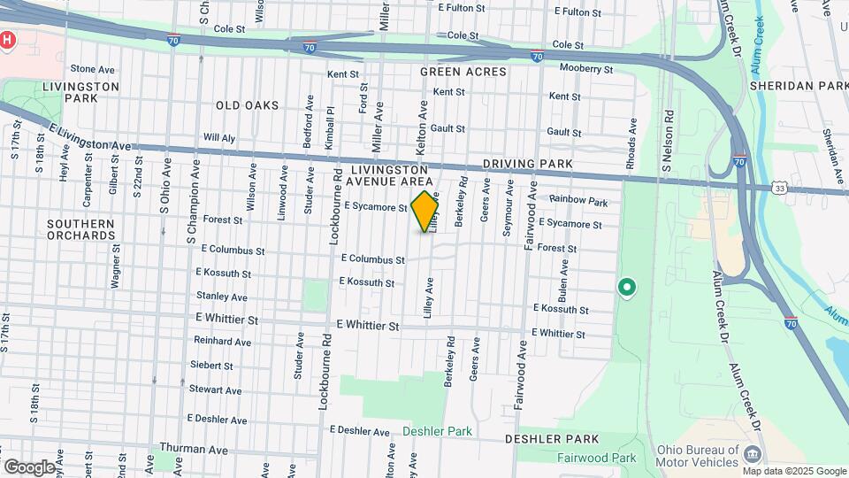 987 Lilley Ave Map and Location Details
