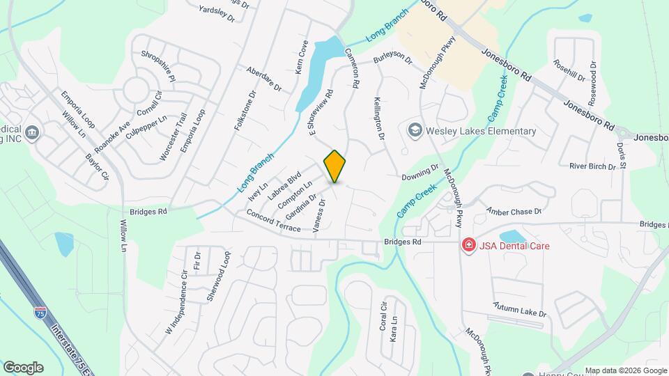 428 Concord Terrace Mapa y Detalles de la Ubicación