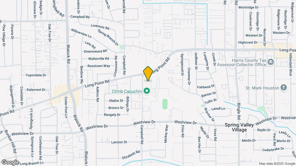 1610 Campbell Rd Map and Location Details