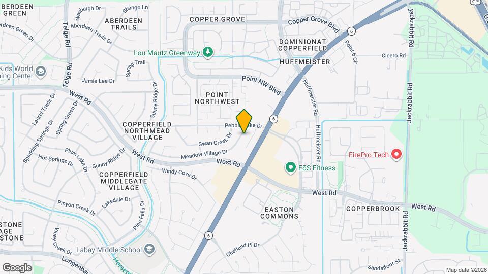 15315 Meadow Village Dr Map and Location Details