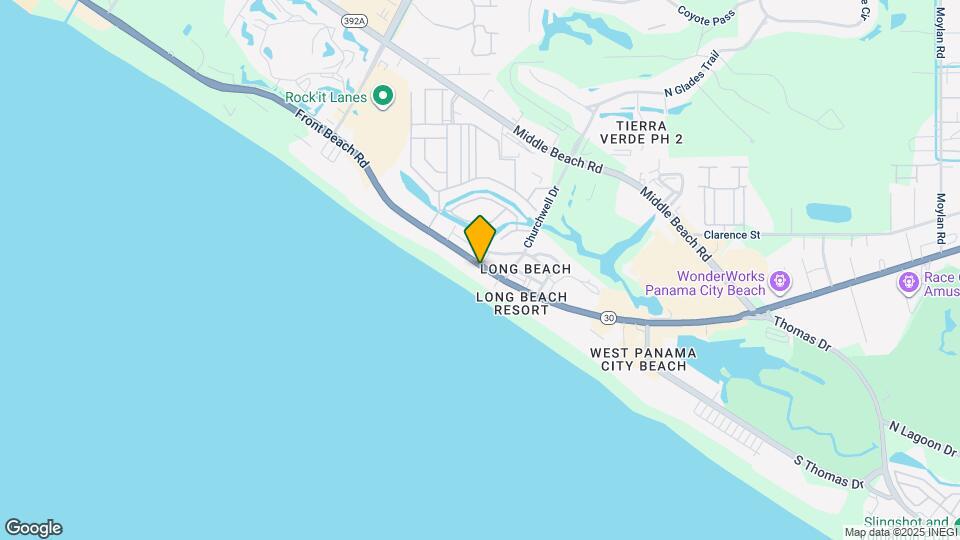 10713 Front Beach Rd Map and Location Details