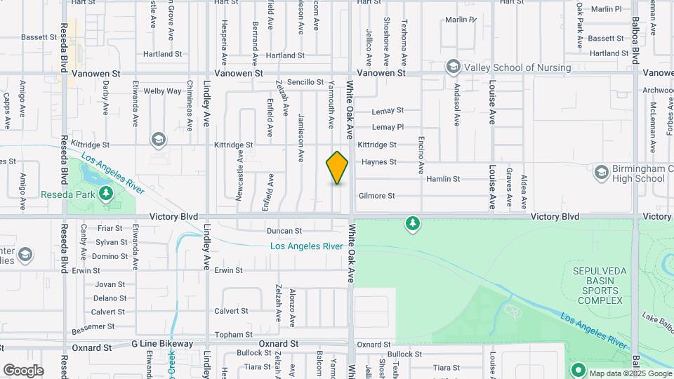 6440 Yarmouth Ave Map and Location Details