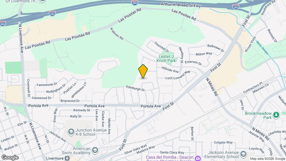 3644 Glasgow Cir Map and Location Details