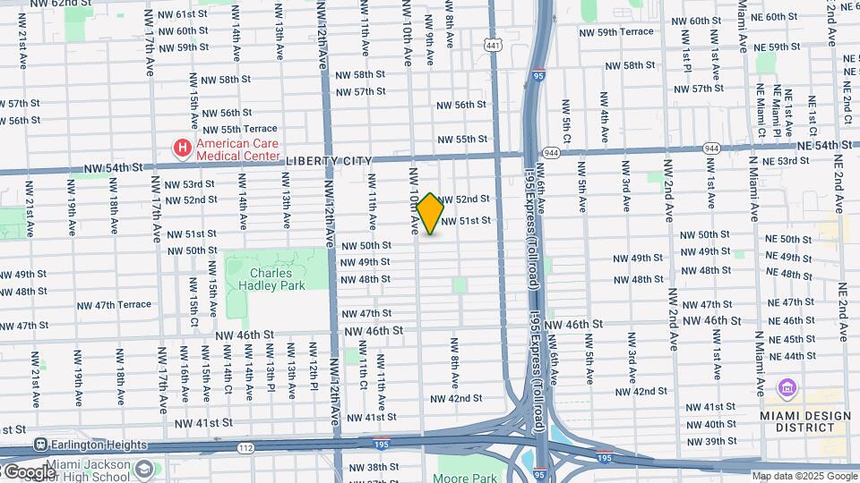 933 NW 50th St Map and Location Details