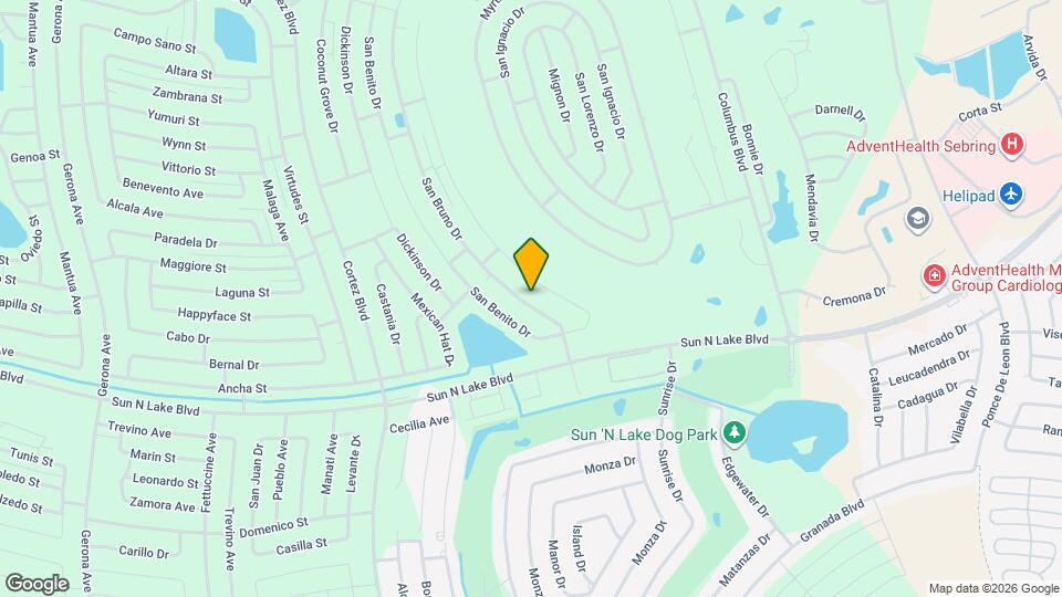 7053 San Bruno Dr Map and Location Details