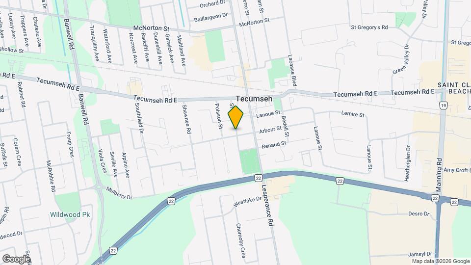 1329 St Anne St Map and Location Details