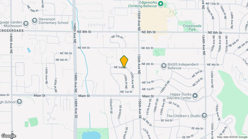 15401 NE 3rd Pl Map and Location Details