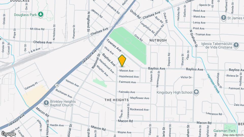 3654 Mason Ave Map and Location Details