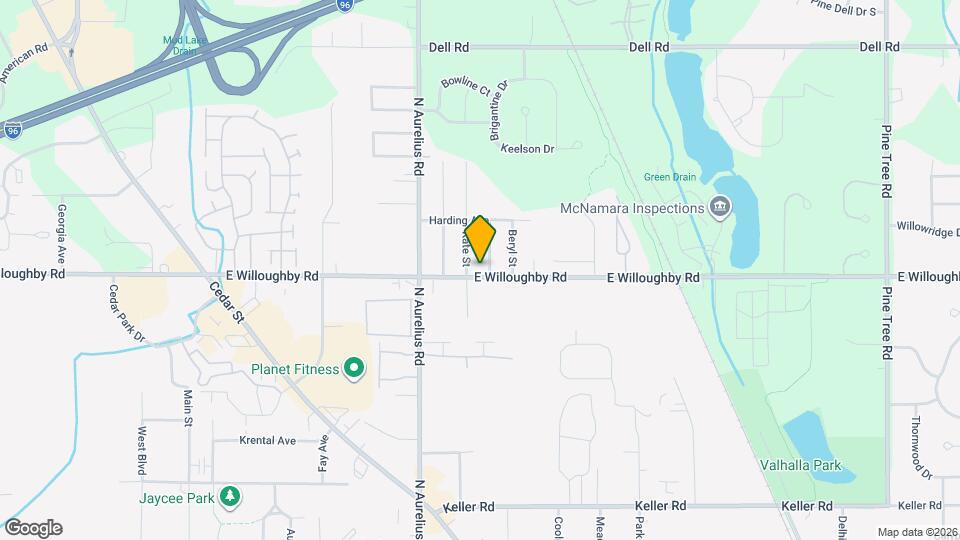 4434 E Willoughby Rd Map and Location Details